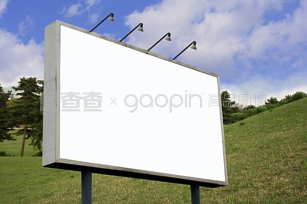 空白广告牌